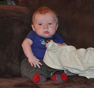 Andrew in December (4 months) photo